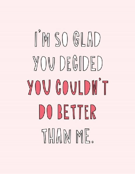 Be A Better Person Love Card