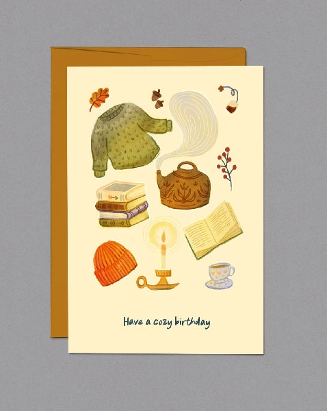 Cozy Birthday Card