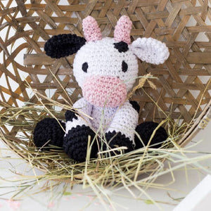 DIY Crochet Kit | Cow Kirby