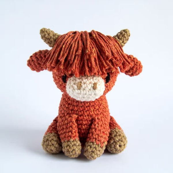 DIY Crochet Kit | Highland Cow Aiden