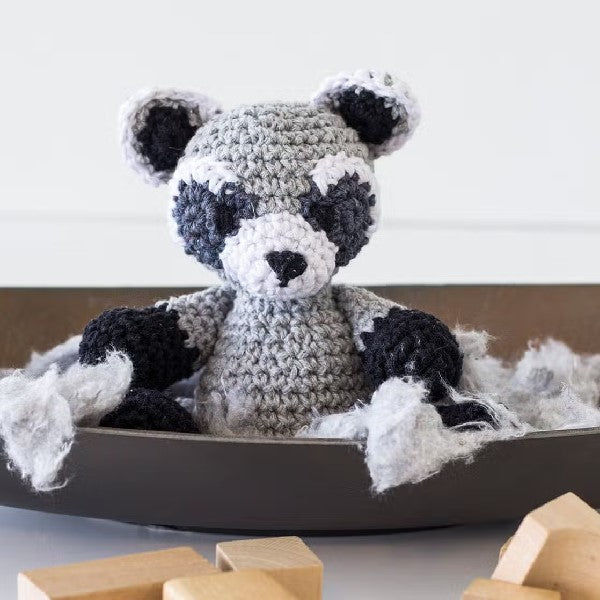DIY Crochet Kit | Raccoon Ricky