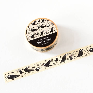 Crow Pattern Washi Tape