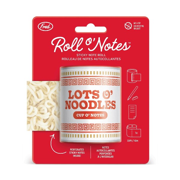 Fred & Friends Roll O' Notes | Ramen