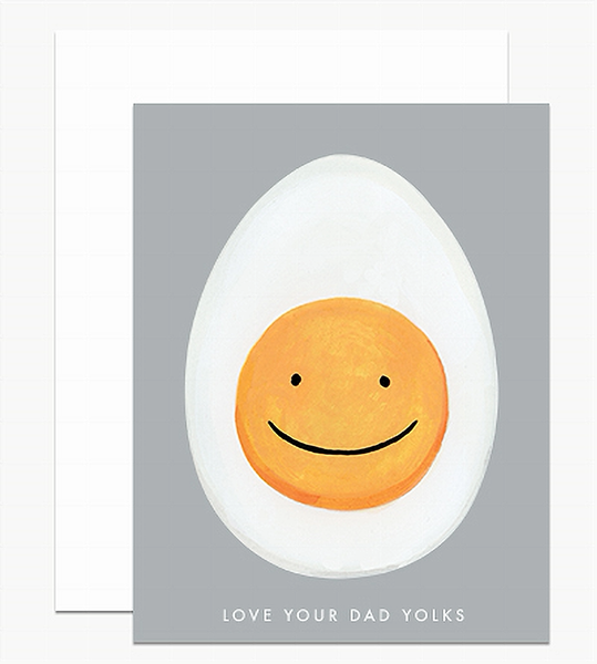 Love Your Dad Yolks Father's Day Card