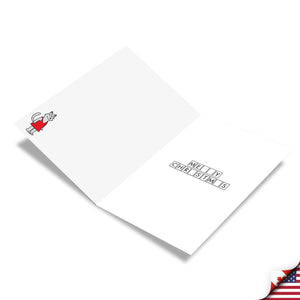 Decimate The Tree Christmas Card