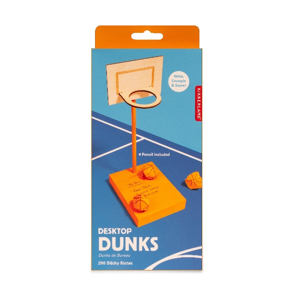 Desktop Dunks Sticky Notes | Kikkerland | The Gifted Type
