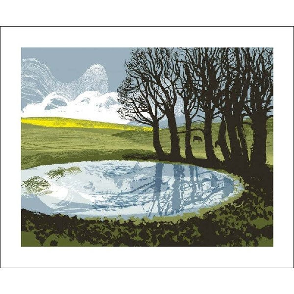 Dew Pond Blank Art Card