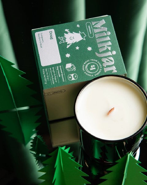 Milkjar 8 oz. Holiday Candle | Doug