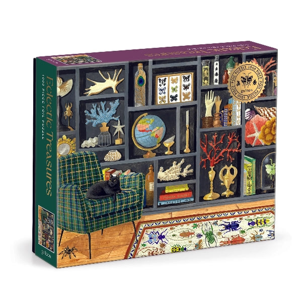 Galison 1000 Piece Foil Puzzle | Eclectic Treasures