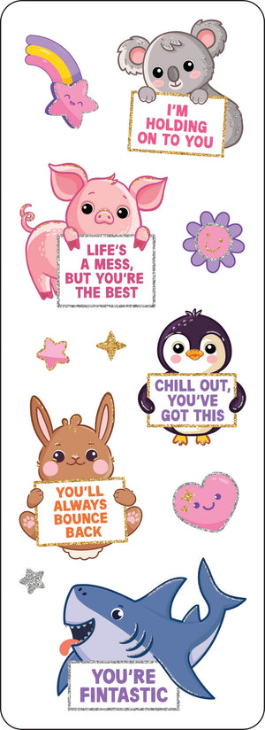 Emotional Support Sticker Set