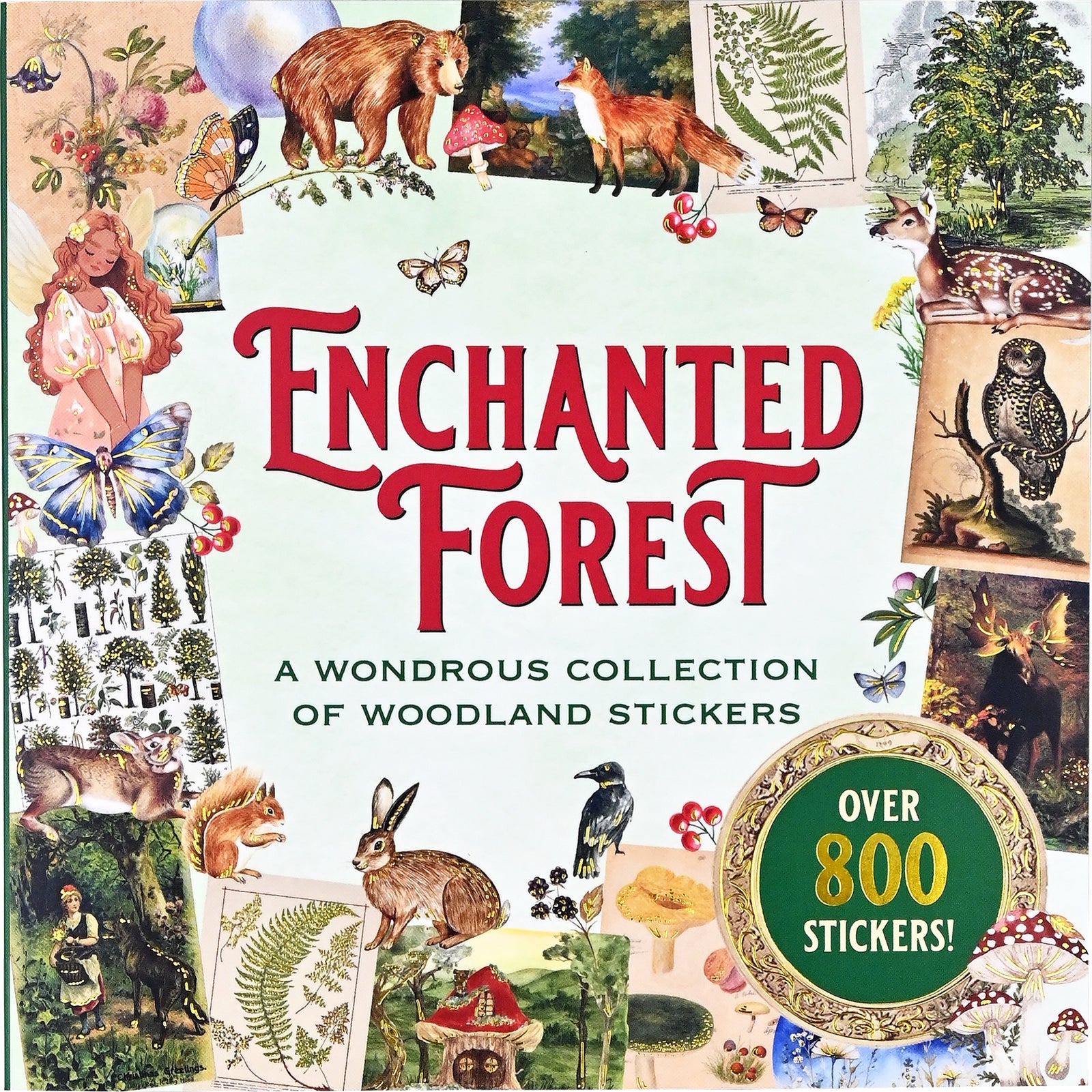 Enchanted Forest Sticker Book
