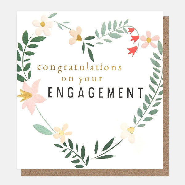 Congratulations Engagement Card