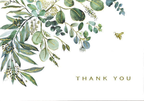 Eucalyptus Boxed Thank You Notecards