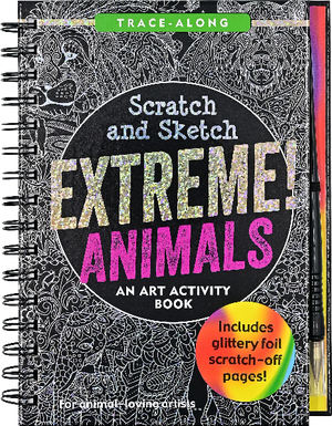 Scratch & Sketch Activity Book | Extreme Animals