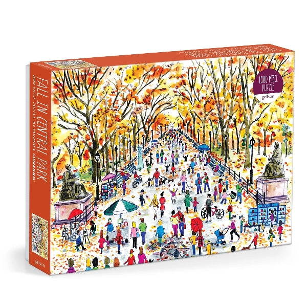 Galison 1000 Piece Puzzle | Fall In Central Park