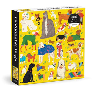 Galison 500 Piece Puzzle | Fashionable Dogs