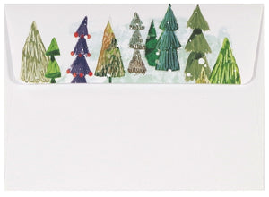 Festival Of Trees Boxed Holiday Cards | Set of 20