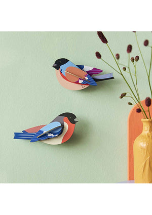 Finches Garden Birds 3D Wall Art