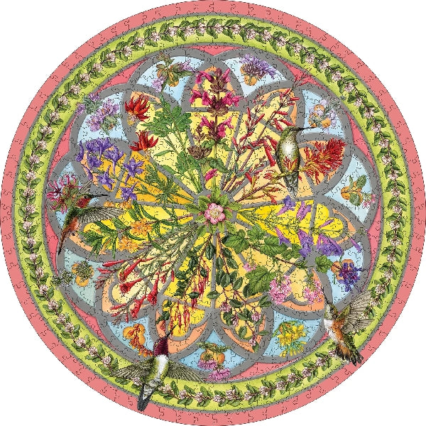 Pomegranate 500 Piece Puzzle | Floral Compass