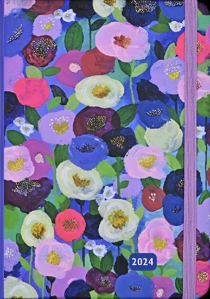 Peter Pauper 2024 16-Month Agenda | Floral Fields