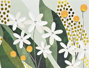 Premium  Floral Thank You Notecards