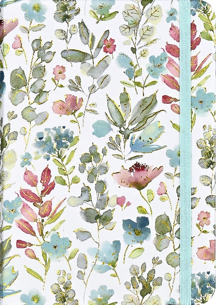 Floral Watercolour Small Journal