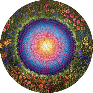 Pomegranate 500 Piece Puzzle | Flower Mandala