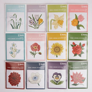 A Year Of Blooms Cross Stitch Kit
