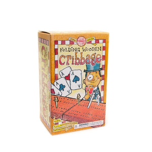 Folding Wooden Cribbage Game