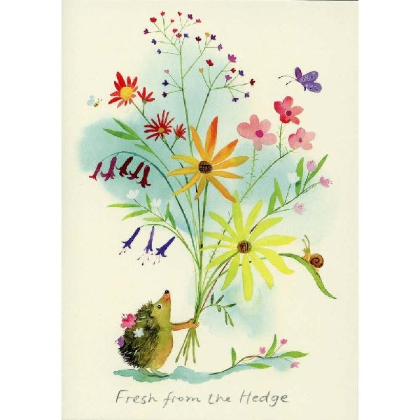 Fresh From The Hedge Blank Art Card