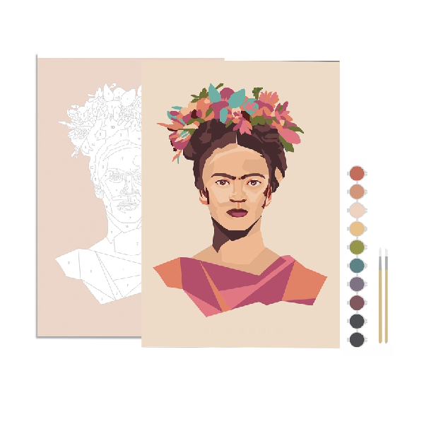 Breathe People Paint By Numbers Kit | Frida