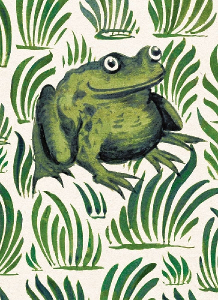 Frog Tile Blank Art Card