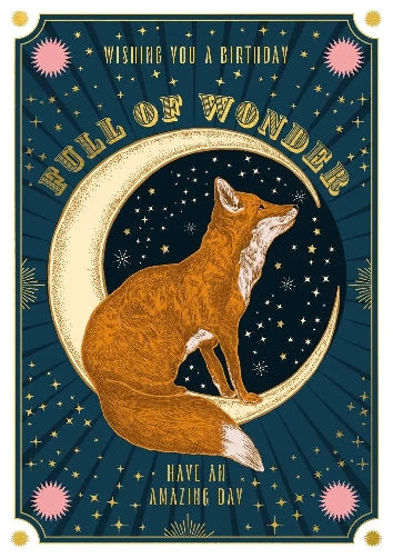 Full Of Wonder Birthday Card