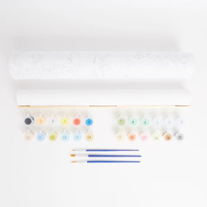 Finches Paint By Numbers & Wall Hanging Kit