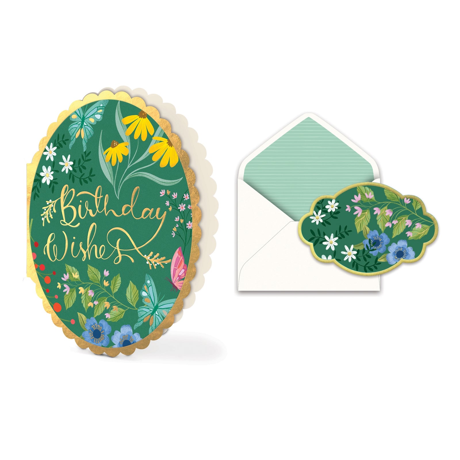 Garden Frills Birthday Card