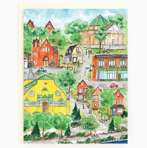 Ottawa The Glebe Blank Art Card