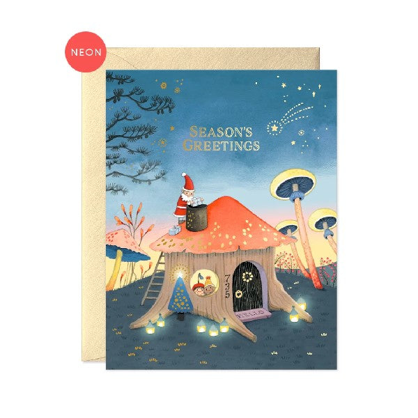 Gnomes Holiday Christmas Card
