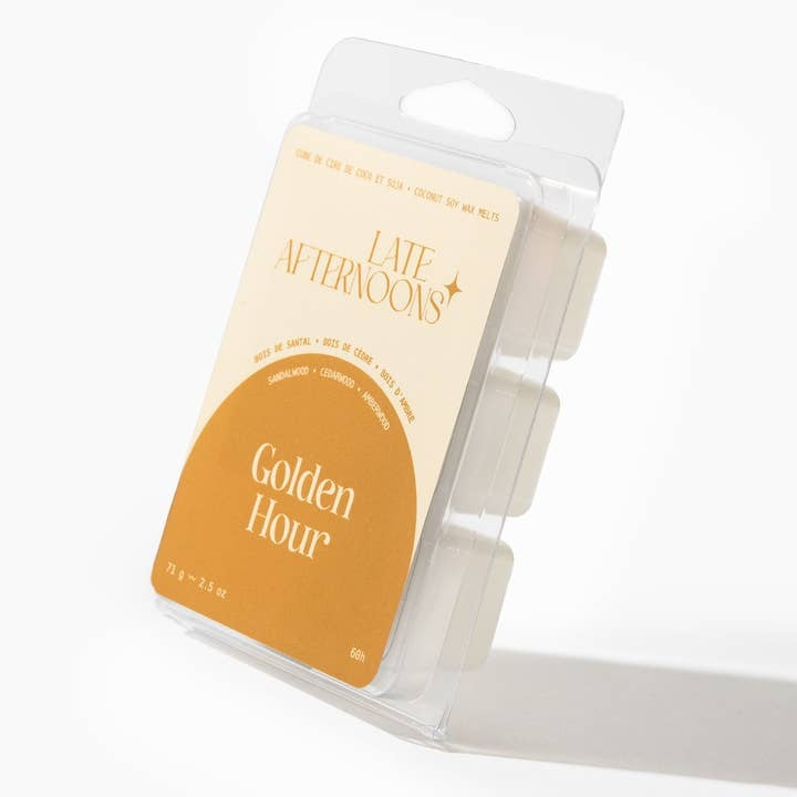 Late Afternoons Wax Melts | Golden Hour