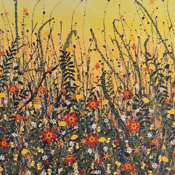 Gold Rush Blank Art Card