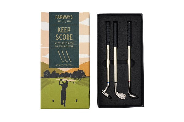 Set Of 3 Golf Pens