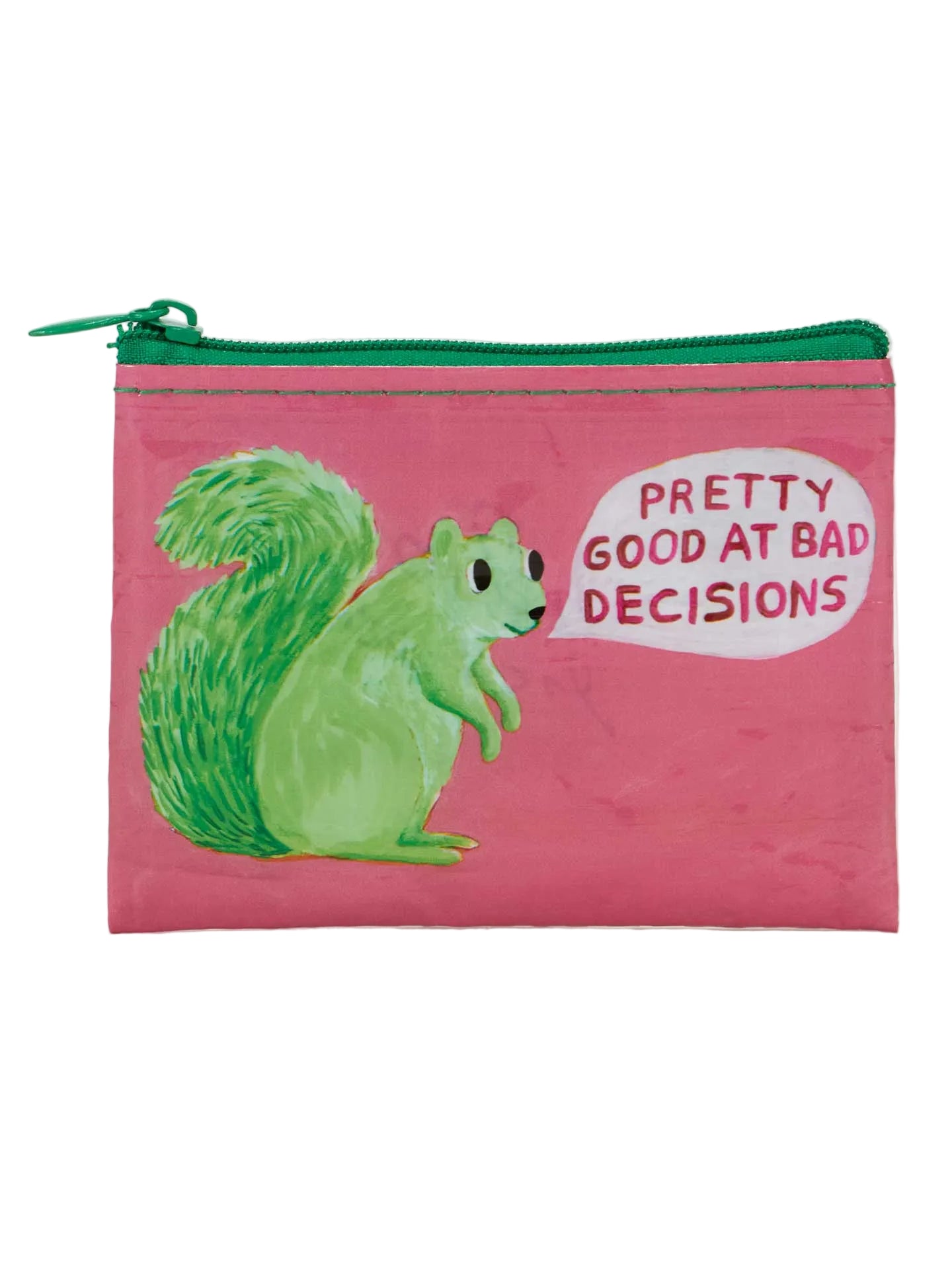 Blue Q Coin Purse | Good At Bad Decisions