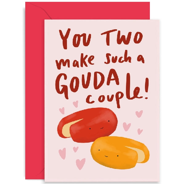 Gouda Couple Anniversary Card