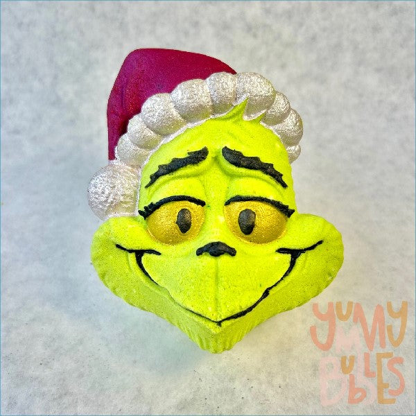 Yummy Bubbles Bath Bomb | Grinch