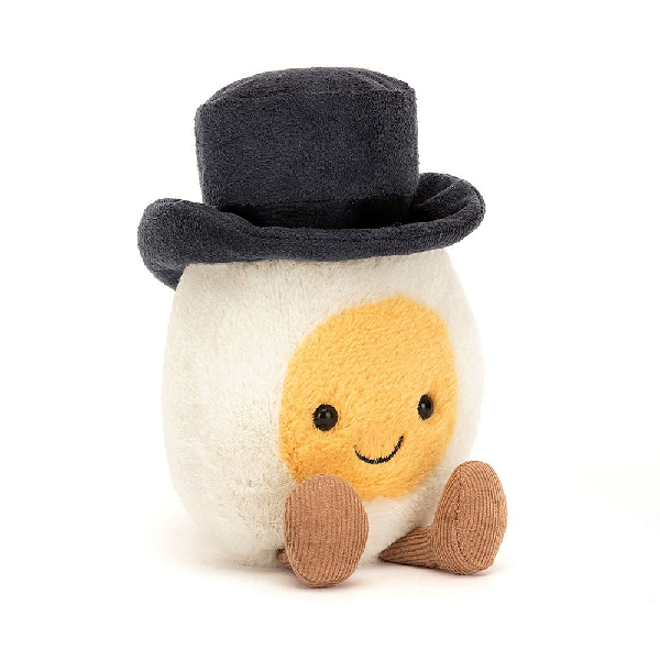 Jellycat Amuseable Groom Boiled Egg Plush