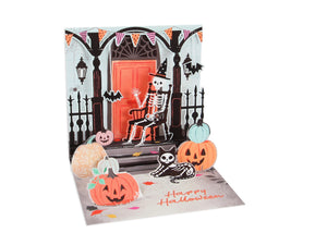 Halloween Porch Pop Up Card