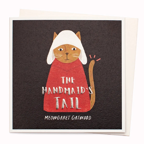 Meowgaret Catwood Blank Art Card