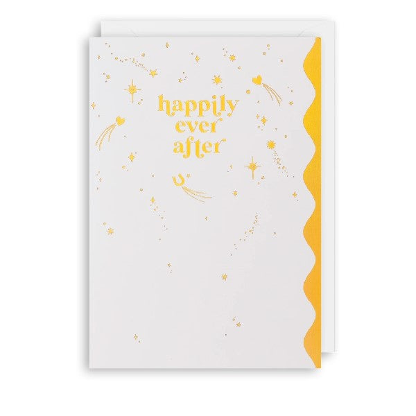 Happily Ever After Wedding Card