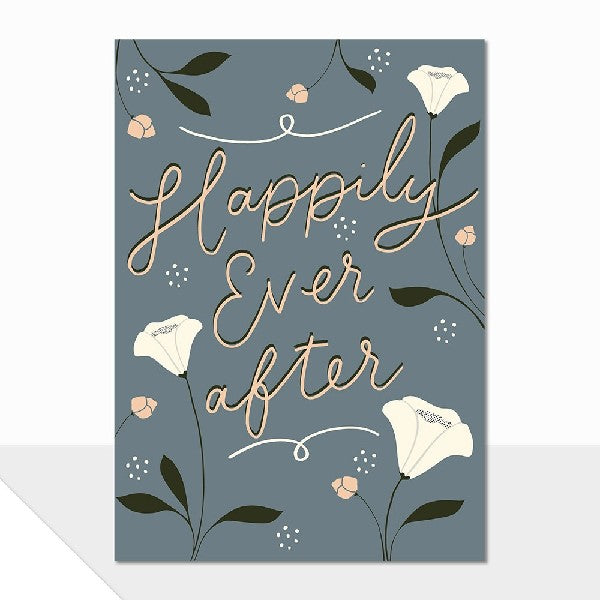 Happily Ever After Wedding Card