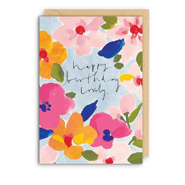 Happy Birthday Lovely Birthday Card