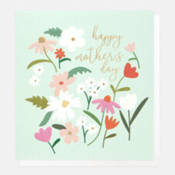 Happy Florals Mother's Day Card